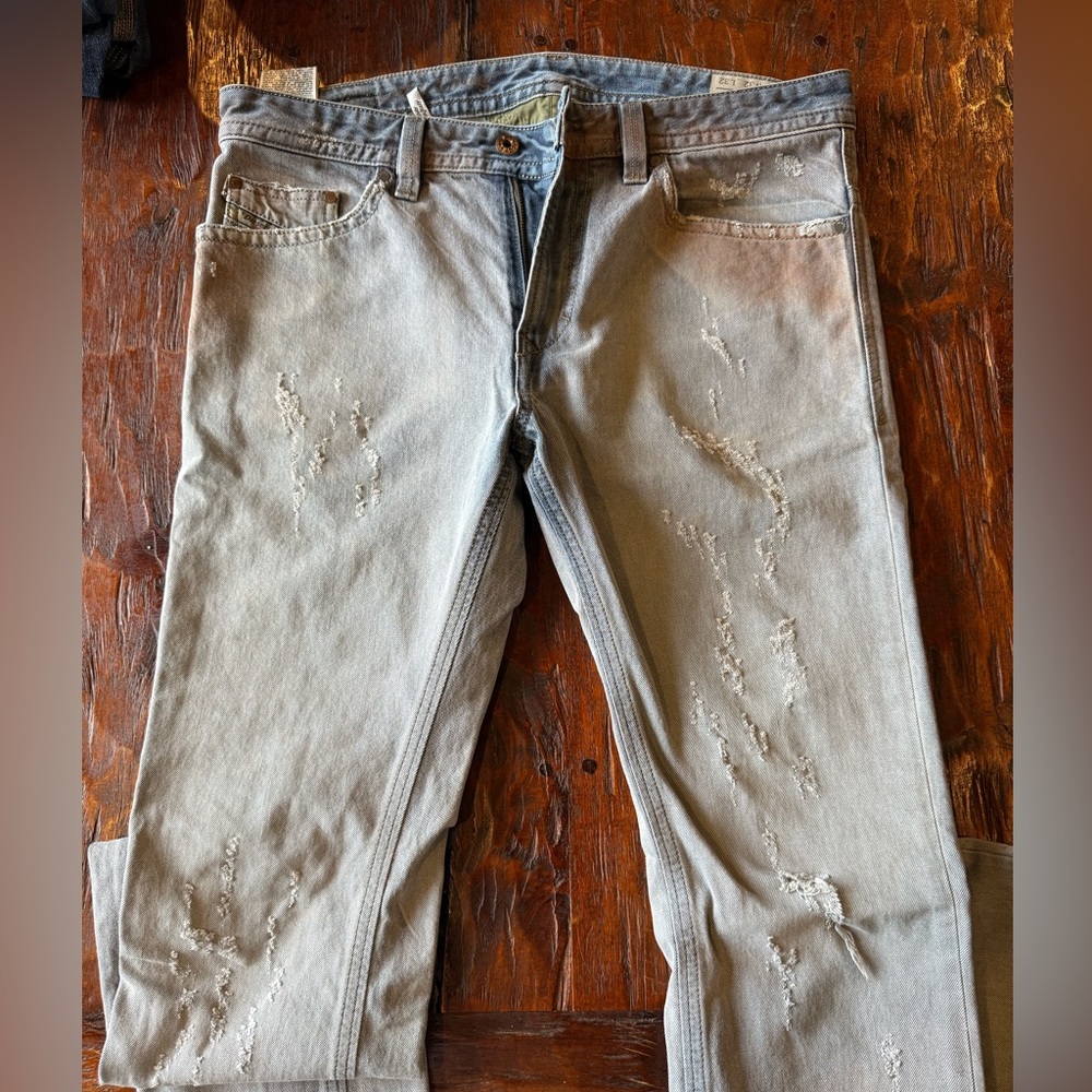 Diesel Thavar Stretch Distressed Slim Skinny 32x32
